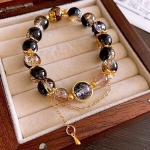 Bohemian Gradient Star Bead Bracelet